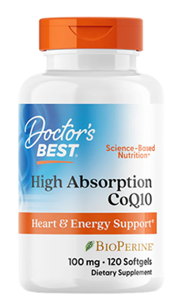 Doctor’s Best High Absorption CoQ10 with BioPerine