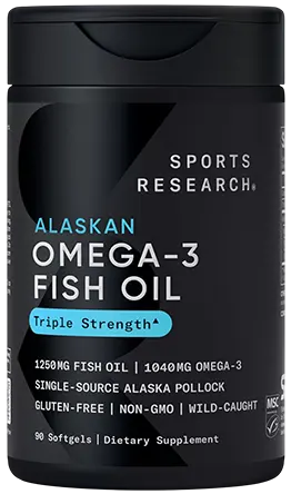 Sports Research Omega-3 Fish Oil